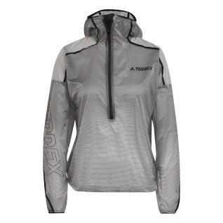Chaqueta impermeable para mujer adidas Terrex agravic Windweave Pro