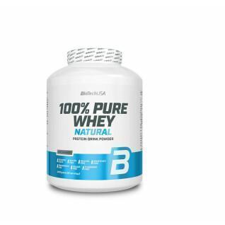 Tarro de proteína de suero 100% pura Biotech USA - Neutre - 2,27kg