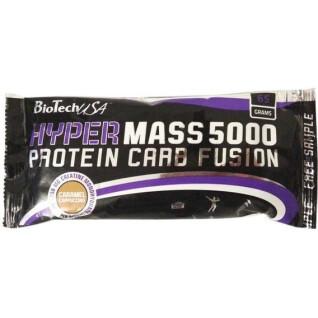 Paquete de 40 sobres de proteínas Biotech USA hyper mass - Caramel-cappuchino - 65g