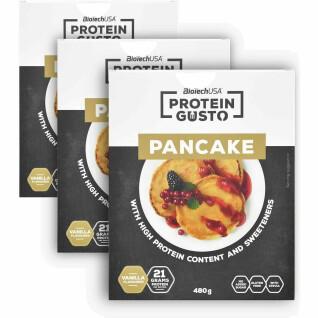 17 paquetes de snacks de proteínas Biotech USA-gusto pancake - Vanille