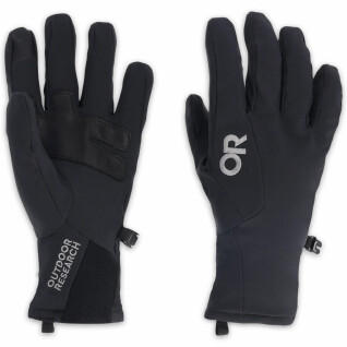 Guantes softshell de mujer Outdoor Research Sureshot