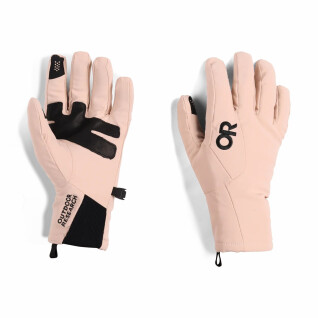 Guantes softshell de mujer Outdoor Research Sureshot