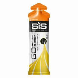 Envase de 30 geles energéticos Science in Sport Go Isotonic - Orange - 60 ml