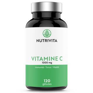 Complemento alimenticio de vitamina C - 120 cápsulas Nutrivita