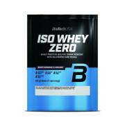 50 paquetes de proteínas sin lactosa Biotech USA iso whey zero - Brownie aux fruits rouges - 25g