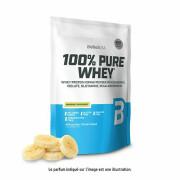 Paquete de 10 bolsas de proteína de suero 100% pura Biotech USA - Banane - 454g
