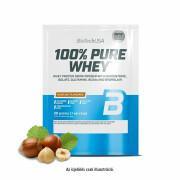 50 paquetes de proteína de suero 100% pura Biotech USA - Noisette - 28g