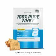 50 paquetes de proteína de suero 100% pura Biotech USA - Biscuit - 28g