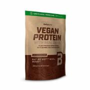 Paquete de 10 bolsas de proteína vegana Biotech USA - Café - 500g