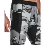 Pantalones cortos de compresión Under Armour long imprimé Iso-Chill