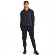 Sudadera con capucha para mujer Under Armour Rival Fleece Embroidered Full Zip