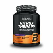 Paquete de 6 botes de refuerzo Biotech USA nitrox therapy - Canneberges - 680g