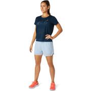 Pantalones cortos de mujer Asics Ventilate 2-N-1 3.5in