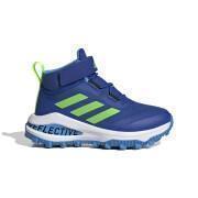 Zapatillas de running con cordones elásticos y raspados adidas Fortarun All Terrain Cloudfoam Sport