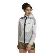 Chaqueta impermeable mujer adidas Terrex agravic