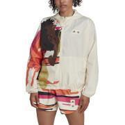 Chaqueta impermeable mujer adidas Thebe Magugu