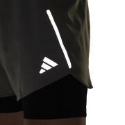 Pantalón corto 2 en 1 adidas Designed for Running
