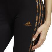 Leggings de mujer con estampado animal adidas Essentials 3-Stripes