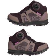 Zapatillas de senderismo para niños adidas Terrex BOA Mid Rain.Rdy
