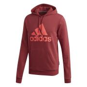 Sudadera con capucha adidas Badge of Sport French Terry
