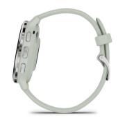 Reloj conectado de acero inoxidable con caja y correa de silicona Garmin Venu® 3S
