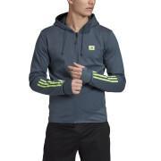 Chaqueta adidas Designed to Move Motion Hooded Track