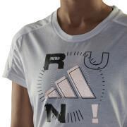 Camiseta de mujer adidas Run Logo