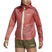Chaqueta impermeable para mujer adidas Terrex Agravic Windweave