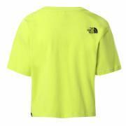 Camiseta de mujer The North Face Cropped Fine