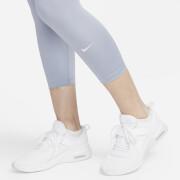Legging court cintura alta mujer Nike One Dri-FIT