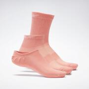 Juego de 3 pares de calcetines Reebok Active Foundation Ankle
