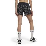 Pantalones cortos de running estampados para mujer Reebok