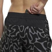 Pantalones cortos de running estampados para mujer Reebok