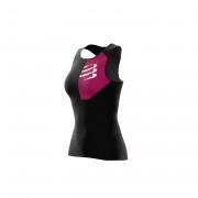 Camiseta de compresión para mujer Compressport Triathlon Postural Aero